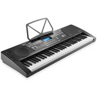 61-key Digital Keyboard W  Light Up Keys - Electronic Piano Kit  Stand  Stool