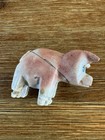 Vintage Pig Figurines Collectible Decorative Stone  Resin   Ceramic Lot Of 6