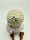 Antique Vintage Golf Ball Us Nobby Plus 2 Vintage Golf Tees Double Blue Dots