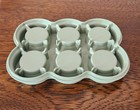 Magic Baby Bullet Replacement Parts Only Green Food Storage Tray 6 Compartments