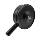 Compressor Air Intake Filter Metal Body 5  Dia Sa13 3 4  Mpt W Paper Cartridge