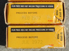 2 Kodak 25 Foot Daylight Type Kodachrome Ii Double 8mm Roll Film Expired 1972