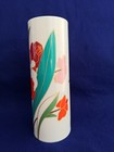 Vintage Rosenthal Studio Line Wolf Bauer Signed Floral Oval Vase  9 5  Tall