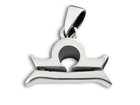 925 Sterling Silver Zodiac Star Astrology Horoscope Sign Libra Charm Pendant