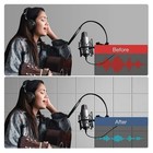 Pack 12  Acoustic Panels Self-adhesive Studio Noise Soundproofing Wall Tiles