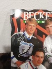1993 Beckett Hockey Magazine Alexander Daigle   Chris Gratton Signed Autographed