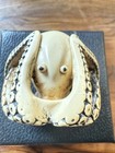Vintage Peabody Museum Salem Pms Netsuke Replica Octopus  resin 