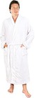 Men Robe Men Bath Robe Shawl Collar Fleece Bathrobe  In Lot Ny Threads