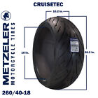Metzeler Cruisetec 260 40r18 84v Tl V-twin Motorcycle Rear Tire With Keychain