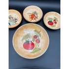 Certified International Vegetable Pasta Bowl Set 4pc Tomato Pepper Artichoke