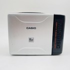 Casio Md Walkman Xg-1 Silver Portable Minidisc Player Tested Working Vintage