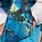 5 61lb  Natural Gorgeous Labradorite Quartz Crystal Stone Specimen Healing