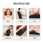 Massage Cushion With Heated Back Neck Body Massager Pillow For Home Office Car