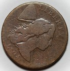 1794 Liberty Cap Large Cent - Head Of 94  s-22  - Us 1c Copper Coin