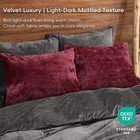 Phf Truly Velvet Pillowcases King Size No Insert 2 Pack Ultra Soft Breathable