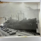 Vintage Us Navy Ship Photos Uss Hancock Cva-19 Uss Frontier Ad-25 8x10 Set 2