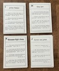 Vintage The Shakespearian Game By Mrs  A w  Ferrin   Card Game  Parker Brothers