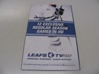 Js15 Toronto Maple Leafs 2006 07 Nhl Hockey Pocket Schedule - Bmo