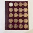 Lot Of 40 Franklin Mint History Of The United States Solid Bronze Coin      