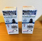 Lot bundle Neilmed Sinus Rinse  2x Squeeze Bottles   2x Premixed Packets  Travel