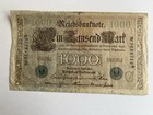          German 1000 Mark Reichsbanknote 21 April 1910 Berlin     Pick 44     185  109 Mm