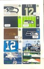 2013-2022 Starbucks Gift Card Seattle Seahawks Mint Set Of 10 Worldwide Shipping