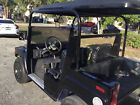 Acg 2009 Black Hummer H3 Golf Cart 4 Passenger Seat Fast Street Ready Lithium