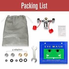 Eye Wash Unit Faucet Mounted Emergency Eyewash Stations For Sink Attachment