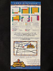 Six Flags Worlds Of Adventure Amusement Park Brochure - Cleveland