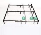 Metal Adjustable Bed Frame 7 Inch Support Bed Frame For Box Spring Mattress Set