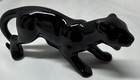 Black Panther Glossy Ceramic Figure Mid Century  6    Long