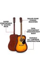 Fender Fa-25 Dreadnought Acoustic Guitar  Beginner Guitar