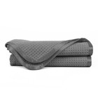 3 Pcs Microfiber Waffle Weave Glass Window Auto Home Cleaning Towel 24x16 Inch