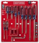 Craftsman 12 Pc Screwdriver Set  Phillips Slotted Magnetizer - Cmht65044 - New