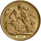 Great Britain Gold Sovereign   2354 Oz  - King Edward - Xf au - Random Date