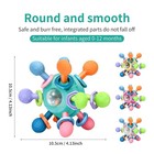 Baby Sensory Toys For 0-6 6-12 Months Food Grade Teething Toy Gift For Boys Girl