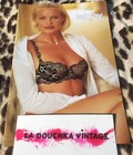 Lejaby 1980s French Lace Lingerie Folding Catalog  Blonde Model  new From France