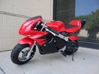 High Performance Honda Clone  4 Stroke 40cc Red Pocket Bike Mini Bike 