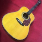 41 Inch D28 Mold Solid Wood Profile Top Natural Color Acoustic Guitar 2025 New