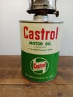 Vintage Oil Lamp Made With An Castrol Oil Can - Very Rare