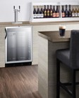 Summit Sbc56gbiada 24 w 5 5 Cu  Ft  Built-in Commercial Double - Glass