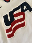 Vtg 2002 Team Usa Nike Big Patch Hockey Jersey Salt Lake City Olympics Xl