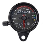 0021 Km h Diameter 2 56 Inches Mechanical Motorcycle Speedometer Dual Odometer 