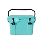 25qt Rotomolded Cooler  5-7 Day Ice Retention  W bottle Opener   Cup Holder   