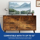 Adjustable Height 6 Drawers Dresser Storage Chest Organizer Closet Cabinet Home