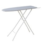 Foldable Ironing Board W  Steel Frame Cotton Cover Efficient Steam Release New