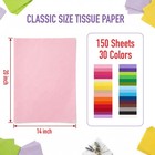150 Sheets Tissue Paper Bulk  30 Colors 14x20 Inch Colored Tissue Paper For Gift