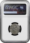 1198-1219 Armenia 1 Tram Levon I Ngc Unc Uncirculated Medieval Silver Coin