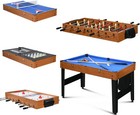 7-in-1 Multi Game Table  Full Size Combo Arcade Table Set  Combination Games Tab