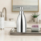 304 Stainless Steel Soap Dispenser 16oz Rust-proof Liquid Soap Pump Bottle For K